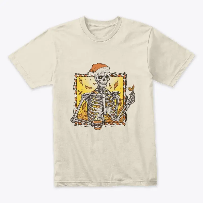 Christmas skeleton fall