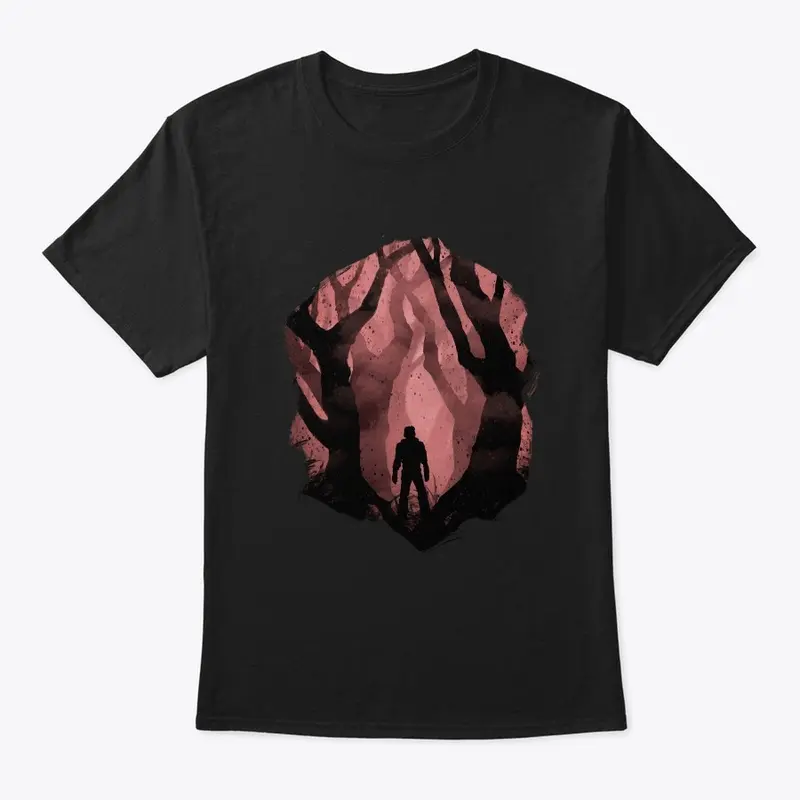 Red Dark forest creature