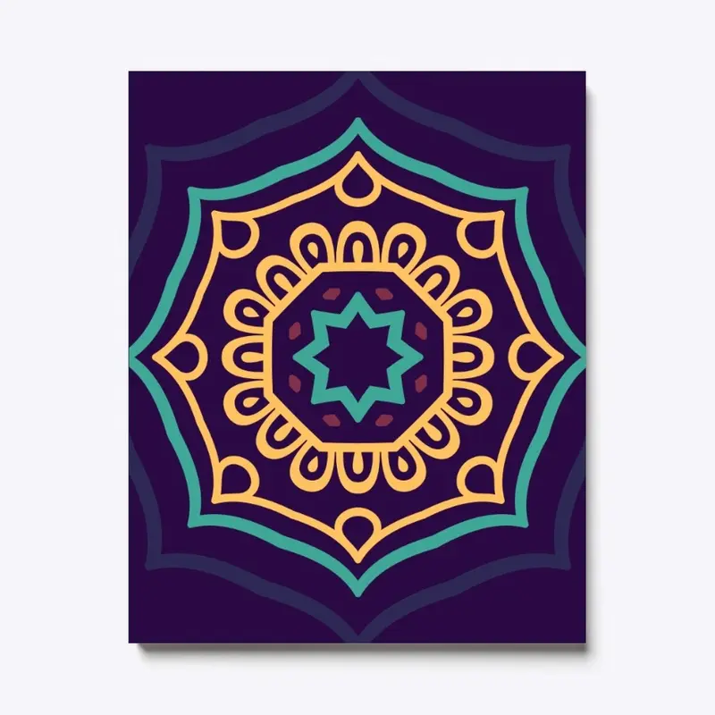 Mandala in ethnic style #3