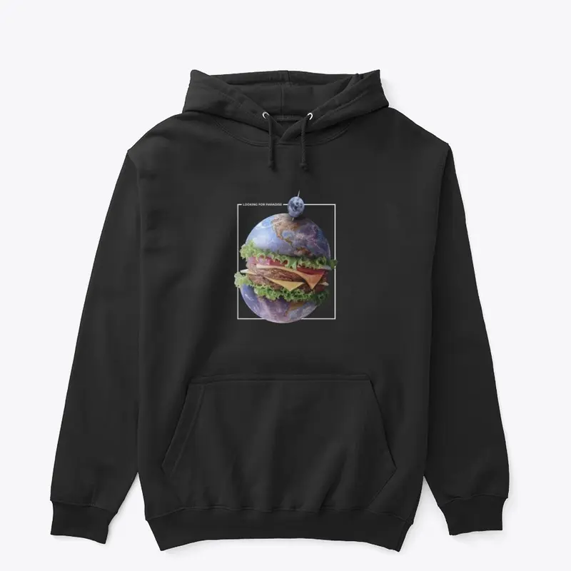 Planet earth hamburger food