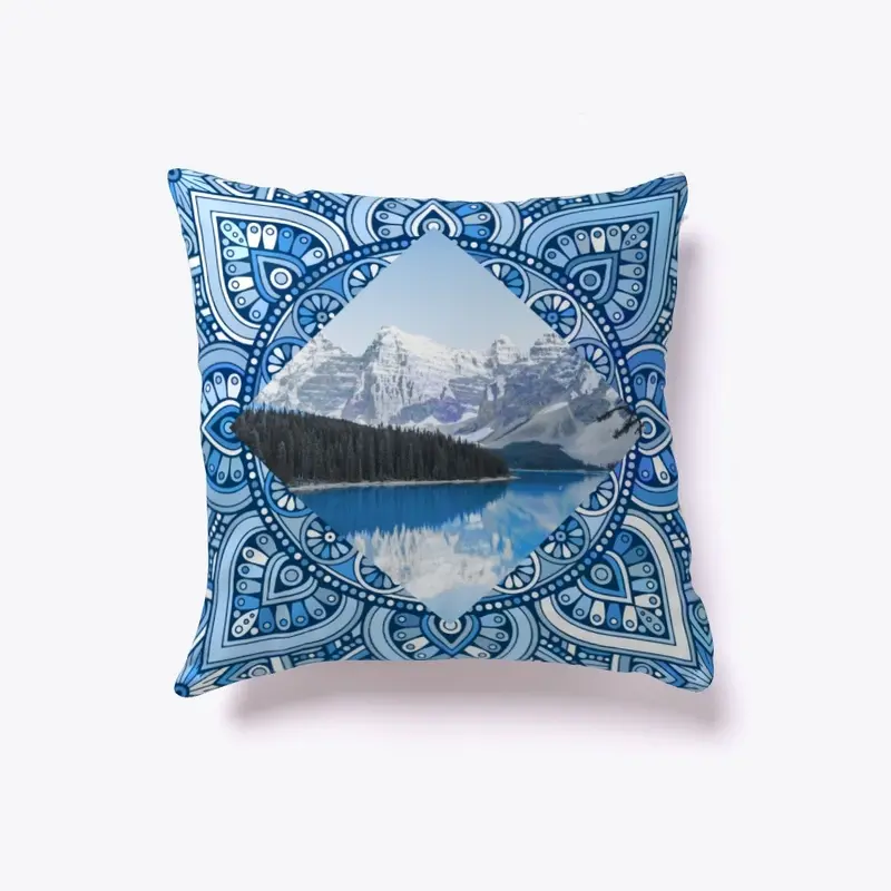 Antique decorative View of Moraine Lake