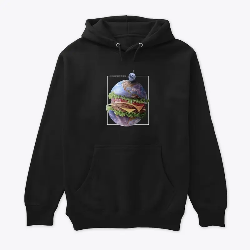 Planet earth hamburger food