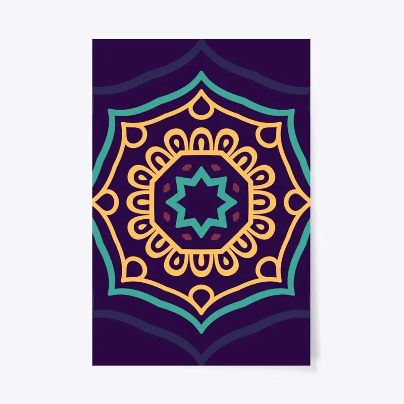 Mandala in ethnic style #3