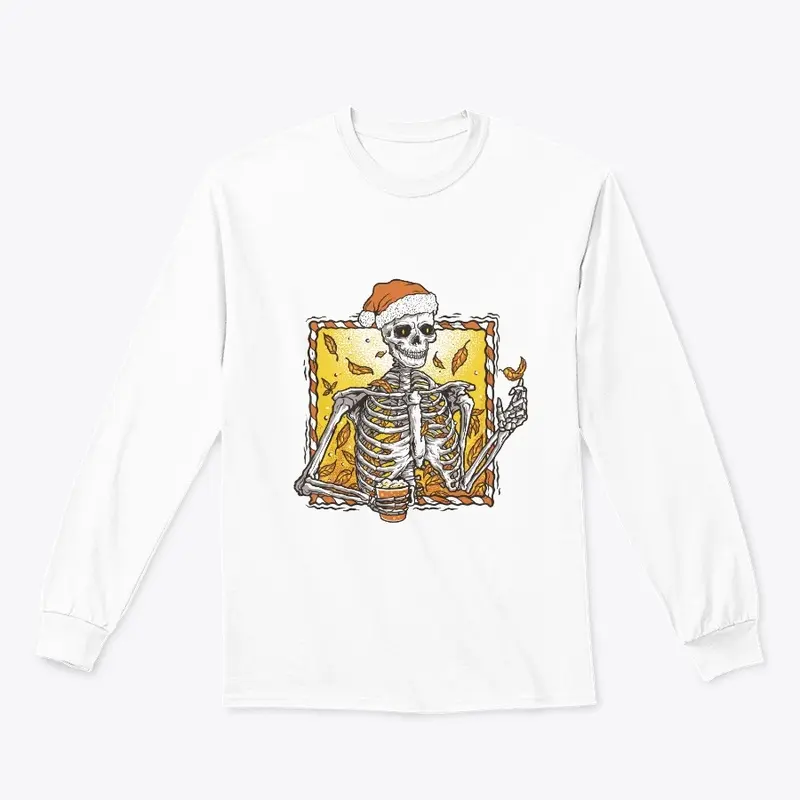 Christmas skeleton fall